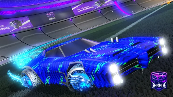 A Rocket League car design from DolnMag