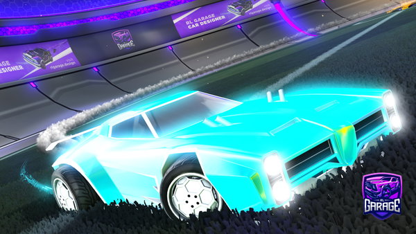 A Rocket League car design from SaterSaur