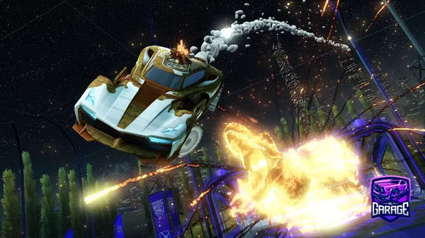 A Rocket League car design from GhostedMando10