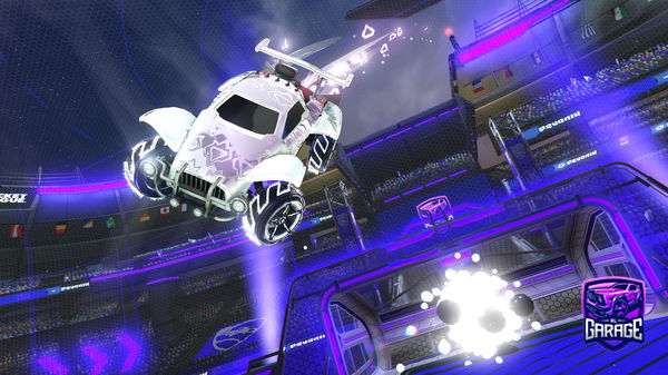 A Rocket League car design from exoduess