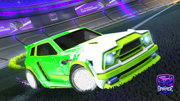 A Rocket League car design from BATTLE_Monkey20