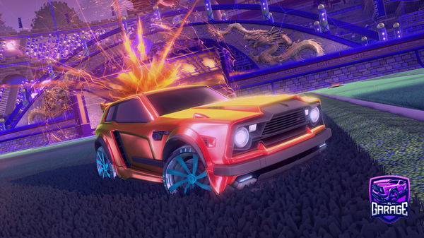 A Rocket League car design from Celle420