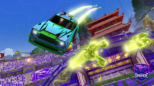 A Rocket League car design from parrot-_-482