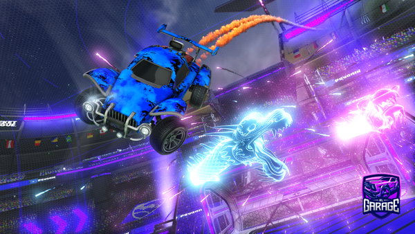 A Rocket League car design from itsrob77