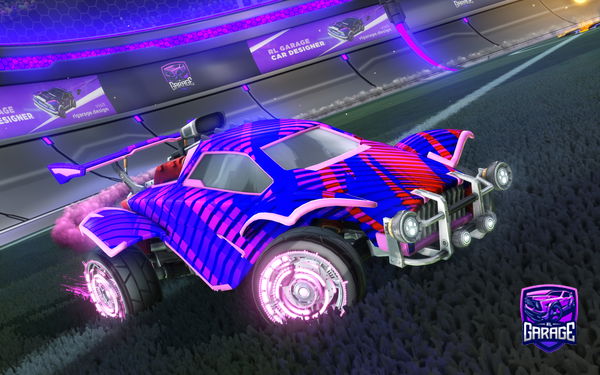 A Rocket League car design from DaddyDayot