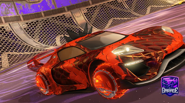 A Rocket League car design from NVGGET