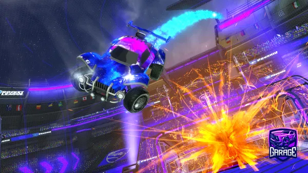 A Rocket League car design from Thickk-matt