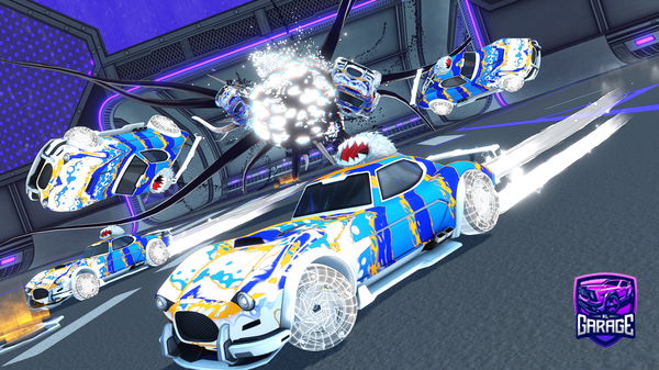 A Rocket League car design from Evident9641