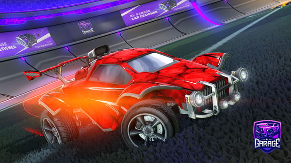 A Rocket League car design from paulluxxxx