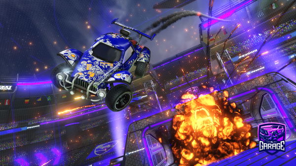 A Rocket League car design from Ricky21