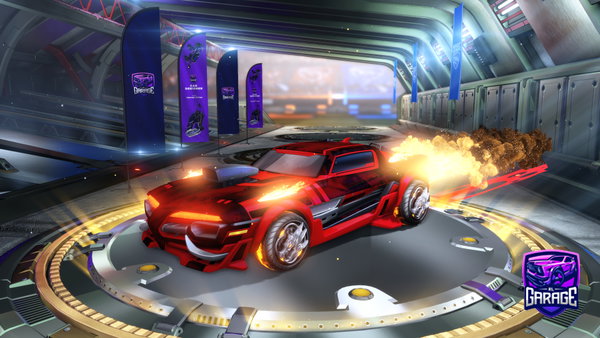 A Rocket League car design from Pandagoat82