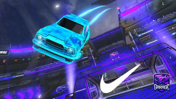 A Rocket League car design from yoofee