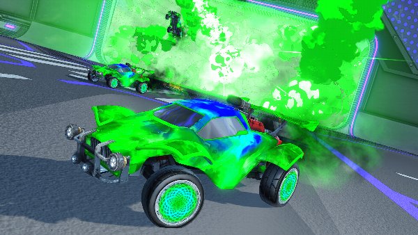 A Rocket League car design from Heckkerr1