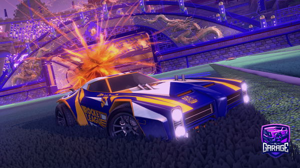 A Rocket League car design from Visanen