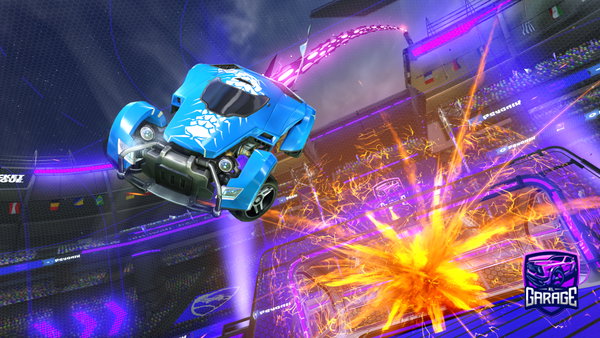 A Rocket League car design from Spider_1280
