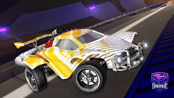A Rocket League car design from Wall-E2004