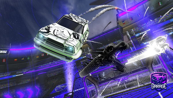 A Rocket League car design from YannLeCroissant