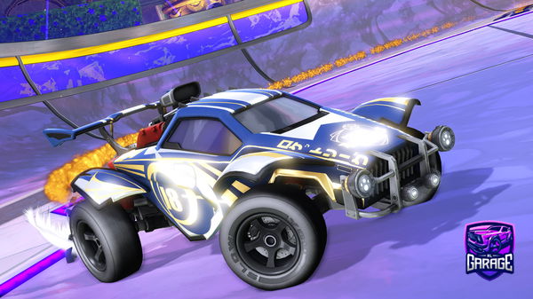 A Rocket League car design from grofak