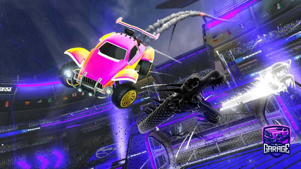 A Rocket League car design from HollyRL