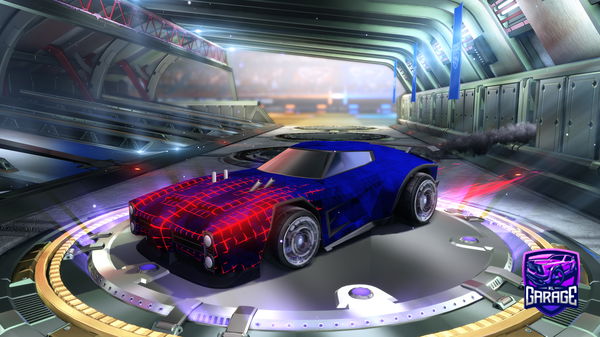 A Rocket League car design from Ghost84836524