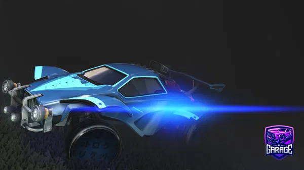A Rocket League car design from Cambro30