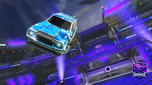 A Rocket League car design from Yoshi-Mario1904