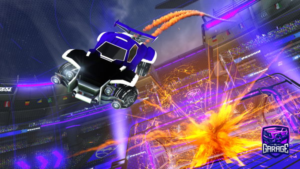 A Rocket League car design from OtieTheGOAT