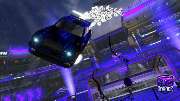 A Rocket League car design from Ju4n7te