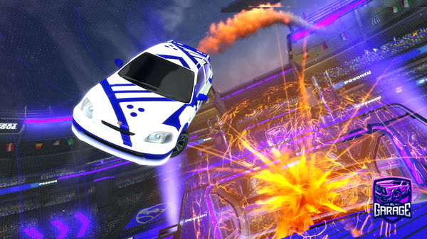 A Rocket League car design from Tije07
