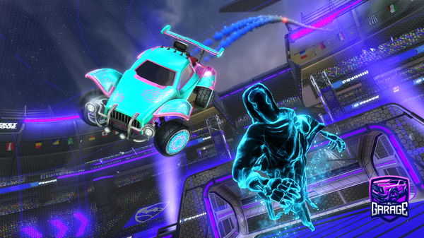 A Rocket League car design from ttvjavontae