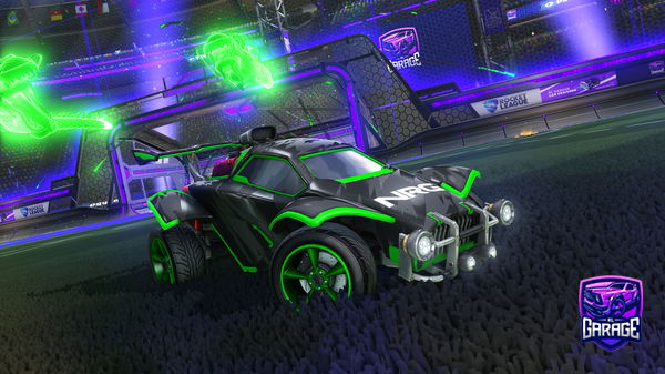 A Rocket League car design from Destroyerturtle9