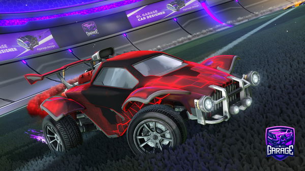 A Rocket League car design from Phantom_x