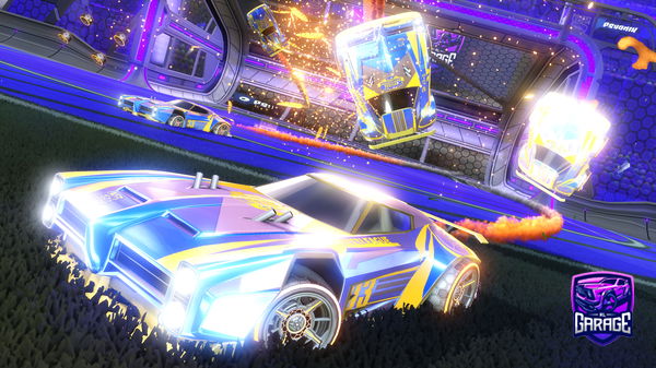 A Rocket League car design from Bot-The-Legend