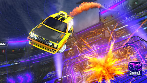 A Rocket League car design from ustymko_