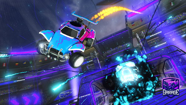 A Rocket League car design from Dwoody97