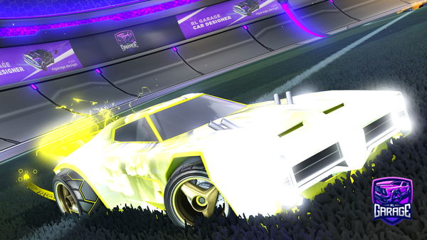 A Rocket League car design from HOTDOG_OCTANE