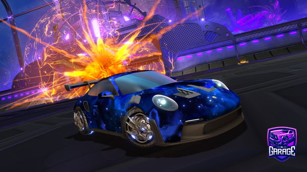 A Rocket League car design from Fgsamuraixl682