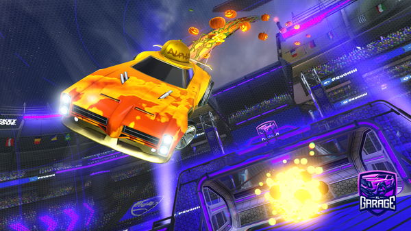 A Rocket League car design from Vxtal1tyRL