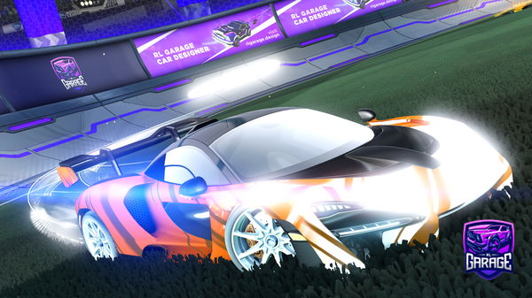 A Rocket League car design from YoungJN15