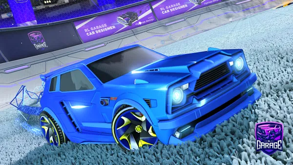 A Rocket League car design from Azeral01