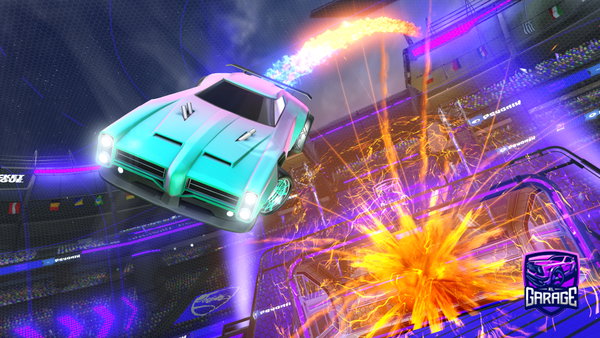 A Rocket League car design from fichoay