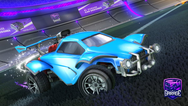 A Rocket League car design from MR27I-