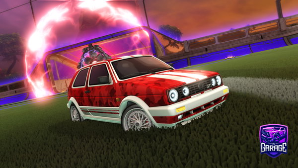 A Rocket League car design from TheToxicFranco