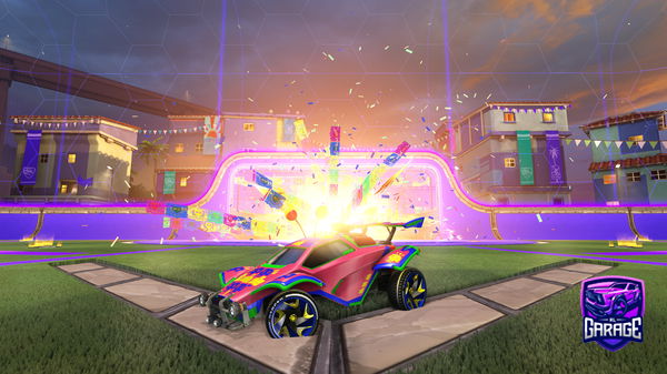 A Rocket League car design from ItsGiuze