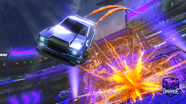 A Rocket League car design from vArtorias