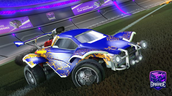 A Rocket League car design from Midrush