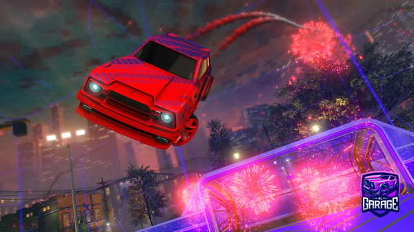 A Rocket League car design from benstockdale