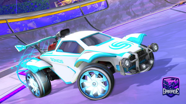 A Rocket League car design from ItsGiuze