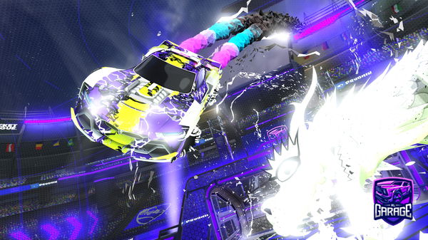 A Rocket League car design from Kiriso