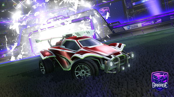 A Rocket League car design from PandaPlayzGamerPro